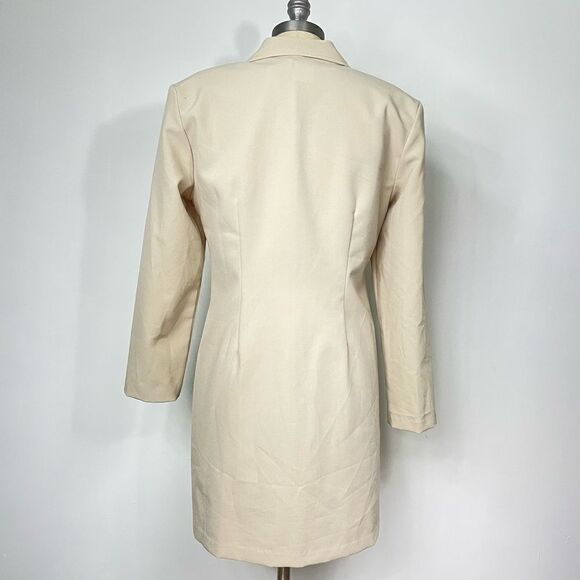 B’Yond | Dress Suit Set size 11-12 Cream sleeveless dress & jacket. - Picture 3 of 7